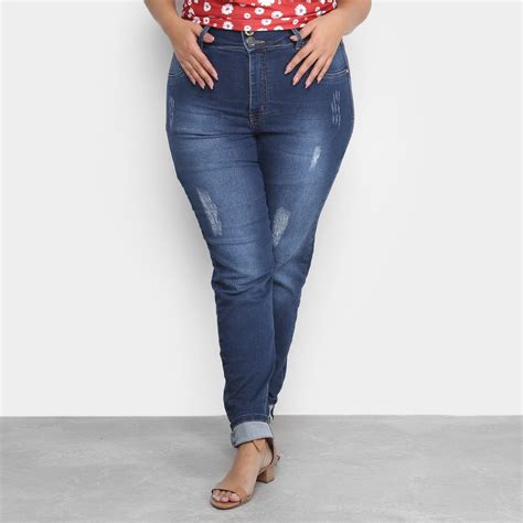 calça jeans plus size-4